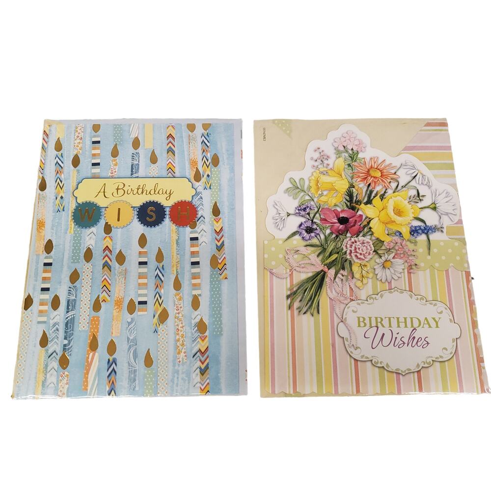 A Birthday Wish Birthday Wishes Unique Greeting Cards Flower Birthday Cards